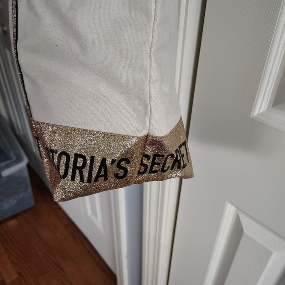 Victoria Secret Love Victoria Canvas Tote Bag - Picture 10 of 12